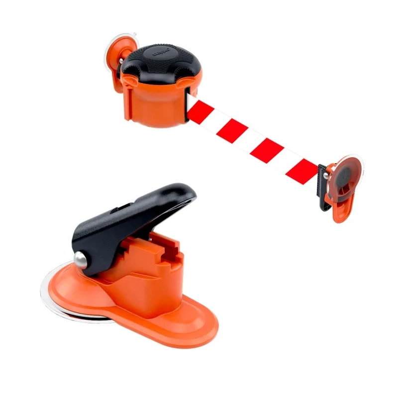 Skipper Black Orange Safety Barrier Length 117mm Height 45mm Pad01