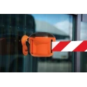 Skipper Black Orange Safety Barrier Length 117mm Height 45mm Pad01