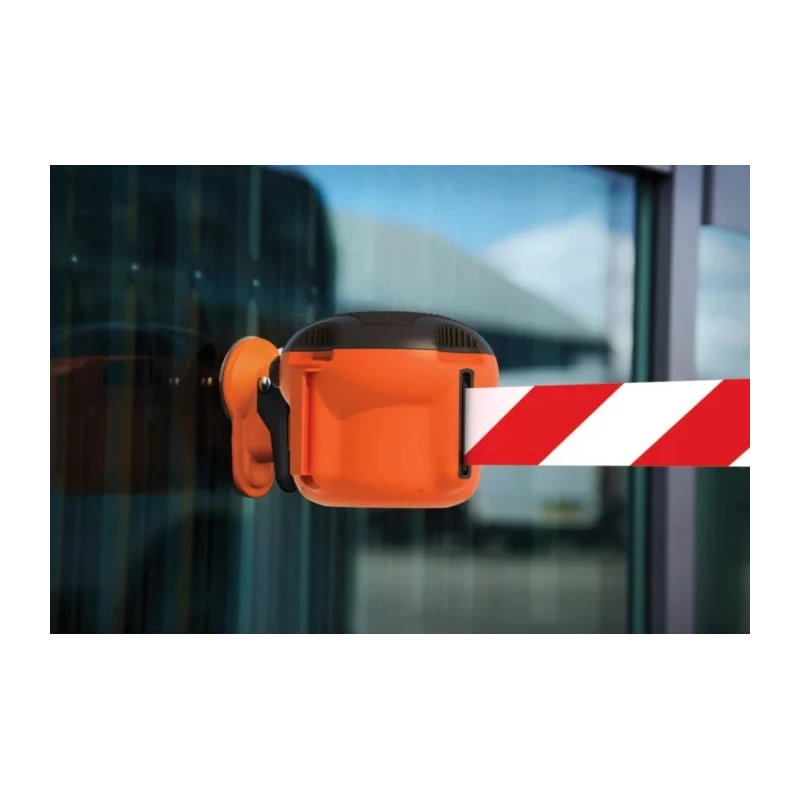 Skipper Black Orange Safety Barrier Length 117mm Height 45mm Pad01