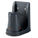 Skipper Black Magnetic Support Bracket Safety Barrier 124mm Length, 168mm Height M/Support01