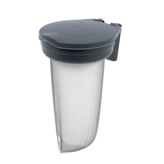 Skipper Silver Safety Barrier Recycle Bin, Modular Sack Holder, 338mm Length, 194mm Height Bin01-S
