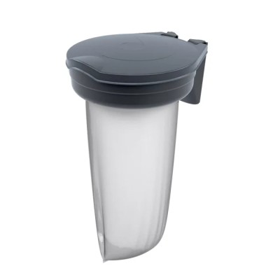 Skipper Silver Safety Barrier Recycle Bin, Modular Sack Holder, 338mm Length, 194mm Height Bin01-S