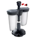 Skipper Silver Safety Barrier Recycle Bin, Modular Sack Holder, 338mm Length, 194mm Height Bin01-S