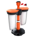 Skipper Orange Safety Barrier Recycle Bin with 338mm Length and 194mm Height Bin01-O