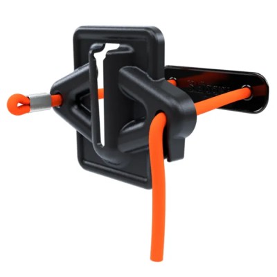 Skipper Black and Orange Safety Barrier 131 mm Height, Magnetic Strap Holder Cord01