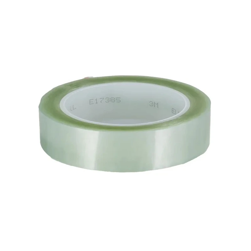 3M Clear Polyethylene Terephthalate Electrical Tape 25mm x 66m Acrylic Adhesive 130°C T525