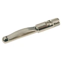 Hirschmann Test & Measurement Silver Male Banana Plug, 4 mm Connector, Screw Termination, 60 V dc, 16 A, Nickel 930581000