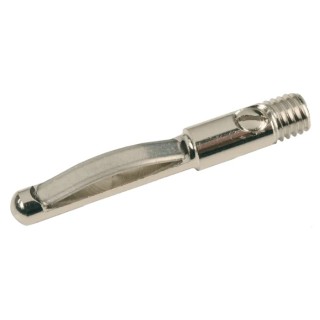 Hirschmann Test & Measurement Silver Male Banana Plug, 4 mm Connector, Screw Termination, 60 V dc, 16 A, Nickel 930581000