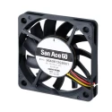 Sanyo Denki San Ace 9GA Series Axial Fan 12V DC, 1.68W, 30 m³/h, 60x60x10 mm 9GA0612H9001