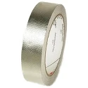 3M Conductive Tin Metallic Tape, 25mm x 16m, Acrylic Adhesive, 130°C Max, Model T134525