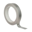 3M Conductive Tin Metallic Tape, 25mm x 16m, Acrylic Adhesive, 130°C Max, Model T134525