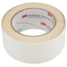 3M Cloth Tape, Thermosetting Silicone Adhesive, White Glass Finish, 33 m x 50 mm, 314N/cm Tensile Strength T6950