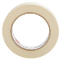 3M Scotch 69 Cloth Tape White, 19mm Width x 33m Length, 0.18mm Thickness, Silicone Adhesive, Glass Cloth Backing T6919