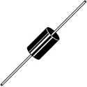 DiodesZetex Schottky Diode 60 V 5 A 2-Pin DO-201AD Through Hole SB560-T