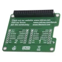 MikroElektronika Raspberry Pi 2 Click Shield HAT Interface Bridge MIKROE-1879