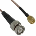 Cinch 415 Series RG316 914.4 mm Terminated Coaxial Cable 50 Ω Black 250V AC RG316