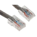 Cinch Ethernet Cable Cat5e 300mm Unscreened Stranded Bare Copper Conductor Grey 