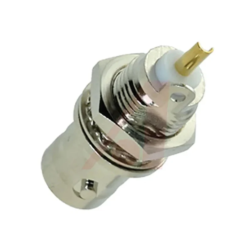 Cinch BNC Series Coaxial Connector Panel Mount Female, 50 Ω, Straight Body, Solder Termination CP1094AST