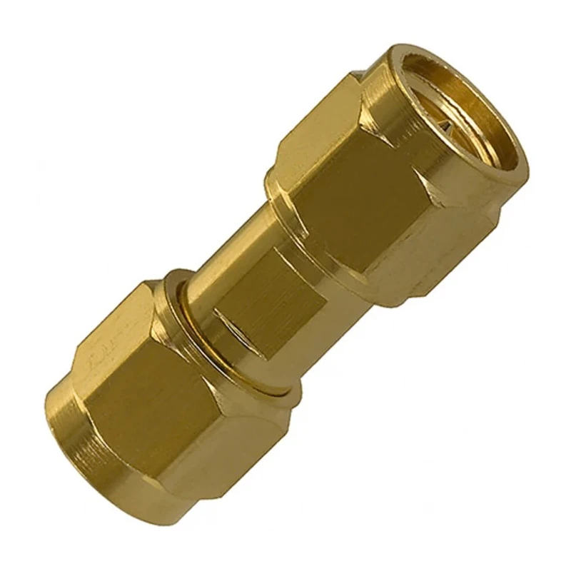 Cinch SMA Series Coaxial Connector Cable Male SMA, 50 Ω, Straight Body Crimp 142-0901-811