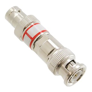 Cinch RF Attenuator BNC Plug to BNC Socket 50Ω 10 dB Nickel Body Gold Plated Contacts 27-9300-10