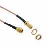 Cinch 415 Series RG316 Coaxial Cable 304.8 mm Length 50 Ω 250V AC, Terminated RG316