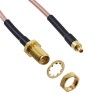 Cinch 415 Series RG316 609.6 mm Black Terminated Coaxial Cable 50 Ω 250V AC RG316