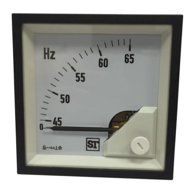 Sifam Tinsley Sigma Frequency Meter 45-65 Hz Polycarbonate Case Panel Mount ZQ94-46243N1CAW0ST