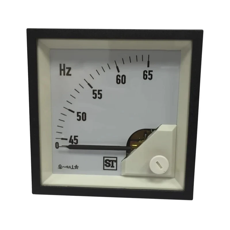 Sifam Tinsley Sigma Frequency Meter 45-65 Hz Polycarbonate Case Panel Mount ZQ94-46243N1CAW0ST