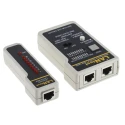 Cinch Network Cable Tester with BNC, RJ45, RJ11 Connectors Model 24-517