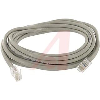 Cinch Cat5e Unscreened Stranded Ethernet Cable 4.27 m Grey Terminated 73 Series 