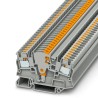 Phoenix Contact PTME 4 Series Test Disconnect Terminal Block 500V 24A, 0.2 mm² to 6 mm² Push-in, 1-Level 3212139