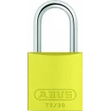 ABUS Keyed Steel and Aluminium Weatherproof Safety Padlock 4.4 mm Shackle Diameter, 31.8 mm Width 1791