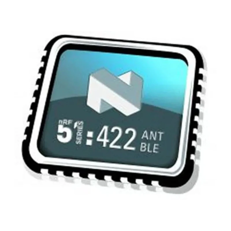 Nordic Semiconductor Bluetooth Smart Bluetooth SoC Microcontroller 48-Pin QFN 256kB Flash 32kB RAM Surface NRF51422-QFAA-T