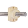 Igus 12 mm Flanged Round Nut for Lead Screw 25 mm DST-JFRM-252525DS10x12