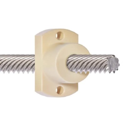 Igus 25.4 mm Flanged Round Nut for Lead Screw 13 mm DST-JFRM-131315DS6.35x25.4