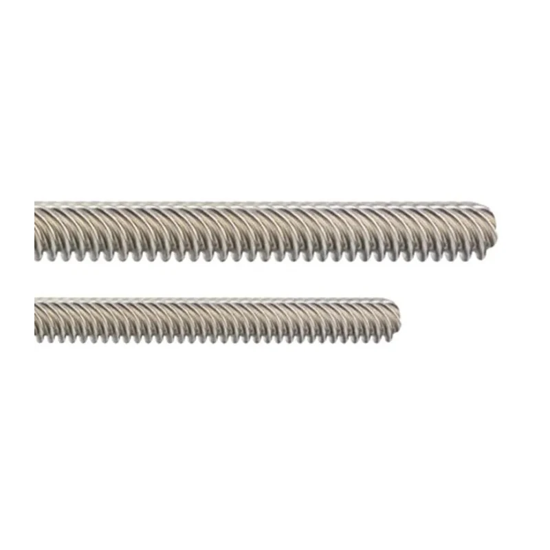 Igus Lead Screw, 10 mm Shaft Diameter, 300 mm Shaft Length, 12 mm Lead Size, Iglidur J Material DST-LS-10x12-R-300-ES