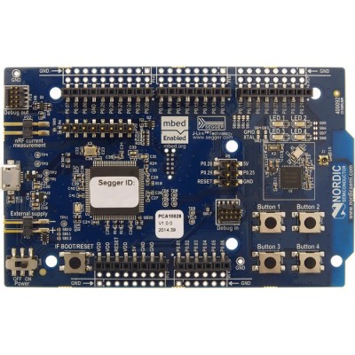 Nordic Semiconductor Bluetooth Smart BLE Development Kit for nRF51822 nRF51422 2.4 GHz NRF51-DK