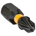 DeWALT Impact Torsion Screwdriver Bit Set 5-Piece DT7388T-QZ, 25 mm Length, Hex Shank, Hardened Steel Tips