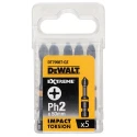 DeWALT Impact Torsion Phillips Screwdriver Bit Set 5-Piece DT7998T-QZ