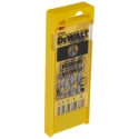 DeWALT 5-Piece Twist Masonry Drill Bit Set with Tungsten Carbide Tipped Bits, Sizes 4 mm to 10 mm DT6956-QZ