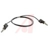 Mueller Electric Connector Test Lead 10A, 300V, Black, 600 mm Lead Length BU-2020-A-24-0