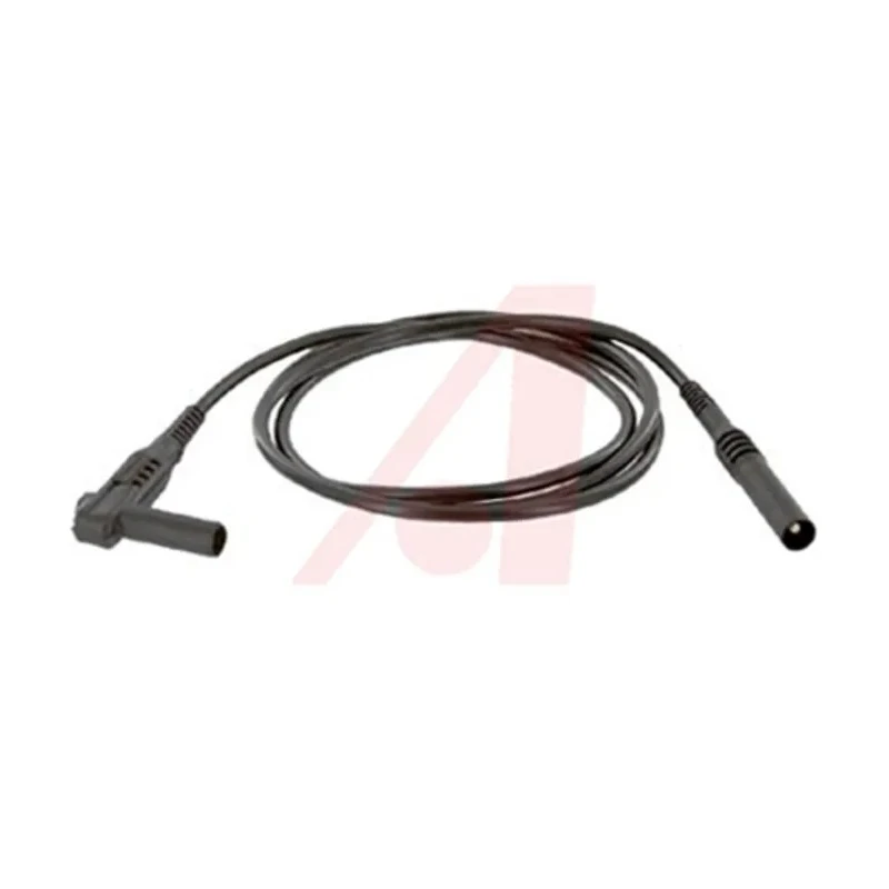 Mueller Electric Connector Test Lead 20A, 1kV, Black, 1m Lead Length BU-6162-N-39-0