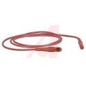 Mueller Electric Connector Test Lead 20A, 1kV, Red, 1 m Lead Length BU-6162-N-39-2