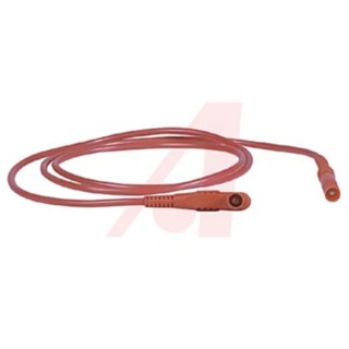 Mueller Electric Connector Test Lead 20A, 1kV, Red, 1 m Lead Length BU-6162-N-39-2