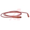 Mueller Electric Connector Test Lead 20A, 1kV, Red, 1 m Lead Length BU-6162-N-39-2