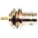 Mueller Electric BNC Series Panel Mount Female BNC Coaxial Connector, 50Ω, Straight Body BU-P3778