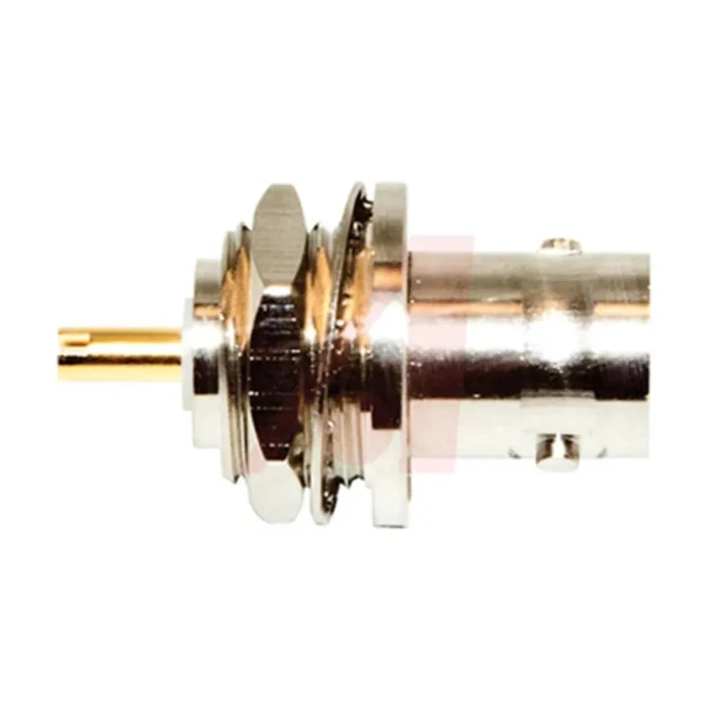 Mueller Electric BNC Series Panel Mount Female BNC Coaxial Connector, 50Ω, Straight Body BU-P3778