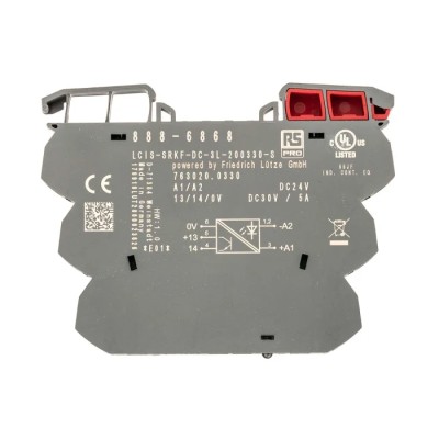 Weidmüller RS PRO Solid State Relay MOSFET, 5 A Load, DIN Rail Mount, 30 V Load, 30V Control 888-6868