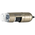 Dino-Lite USB Digital Microscope 20x-50x and 200x Magnification, White and UV LED Illumination, 1280x1024 AM4113T-FVW