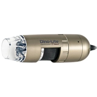Dino-Lite USB Digital Microscope 20x-50x and 200x Magnification, White and UV LED Illumination, 1280x1024 AM4113T-FVW